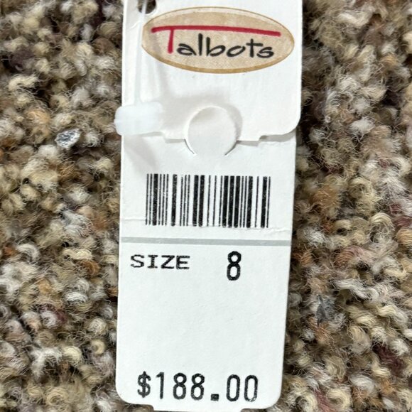 NWT: Talbots Gold Sparkle Cardigan - Women's Size 8 - 1911 - Picture 2 of 4